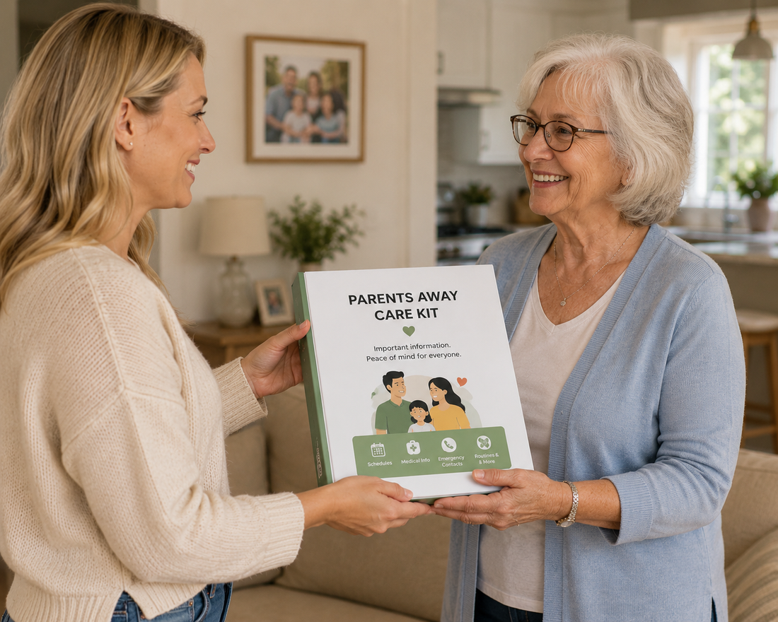 What Information Should You Leave With Grandparents When They Watch Your Kids?